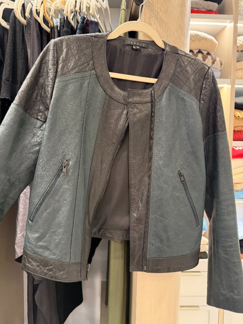 Theory Leather Jacket